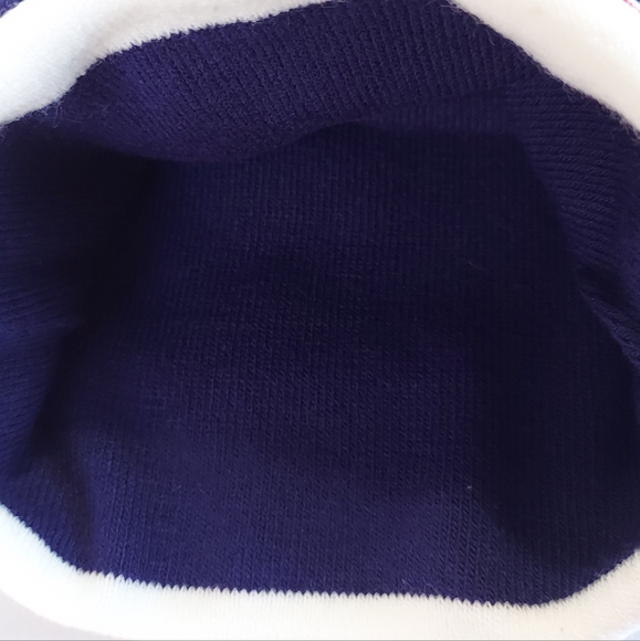 Christmas Beanie Hat Navy Blue Unisex Pom Winter Cap Knit New - Picture 8 of 11